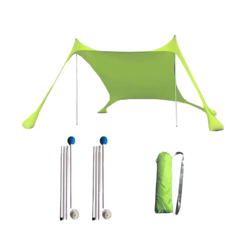 OpenAir™ Family Beach Sun Shade, with Sandbag Anchors, UPF50+UV