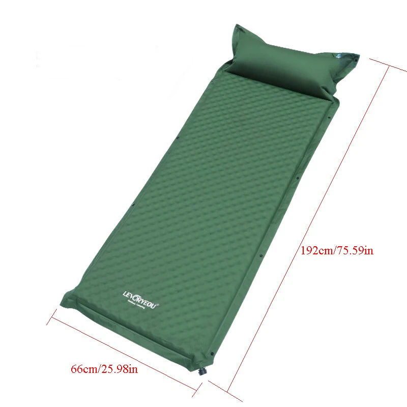 OpenAir™ Air mattress 2 + 1 with pillows 5 cm thick